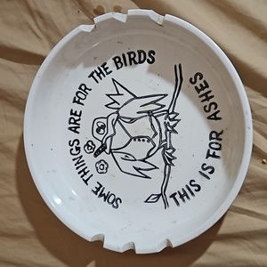 1960's rare Ashtray "Some Things are for the Birds...This is for ashes."